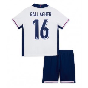 England Conor Gallagher #16 Replika Babytøj Hjemmebanesæt Børn EM 2024 Kortærmet (+ Korte bukser)